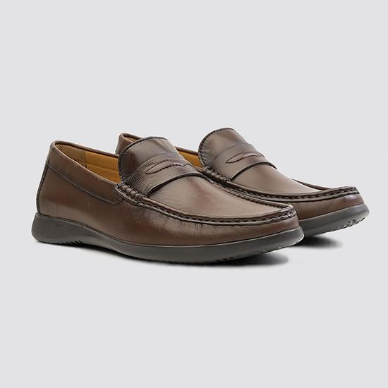Men Brown Casual Loafers