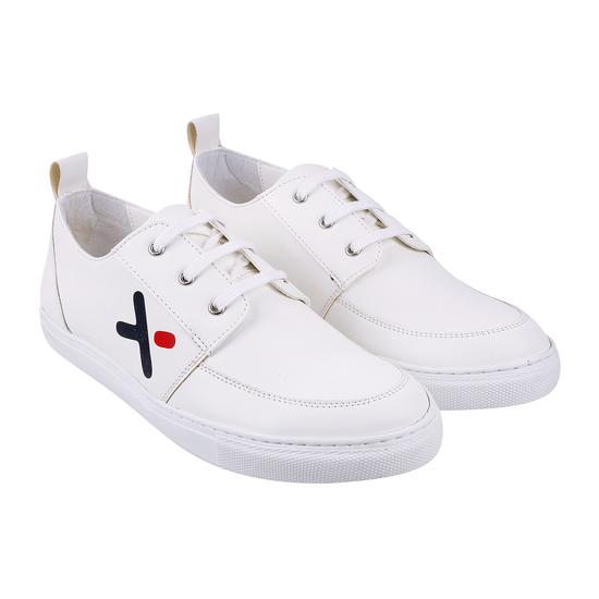 Men White Casual Sneakers